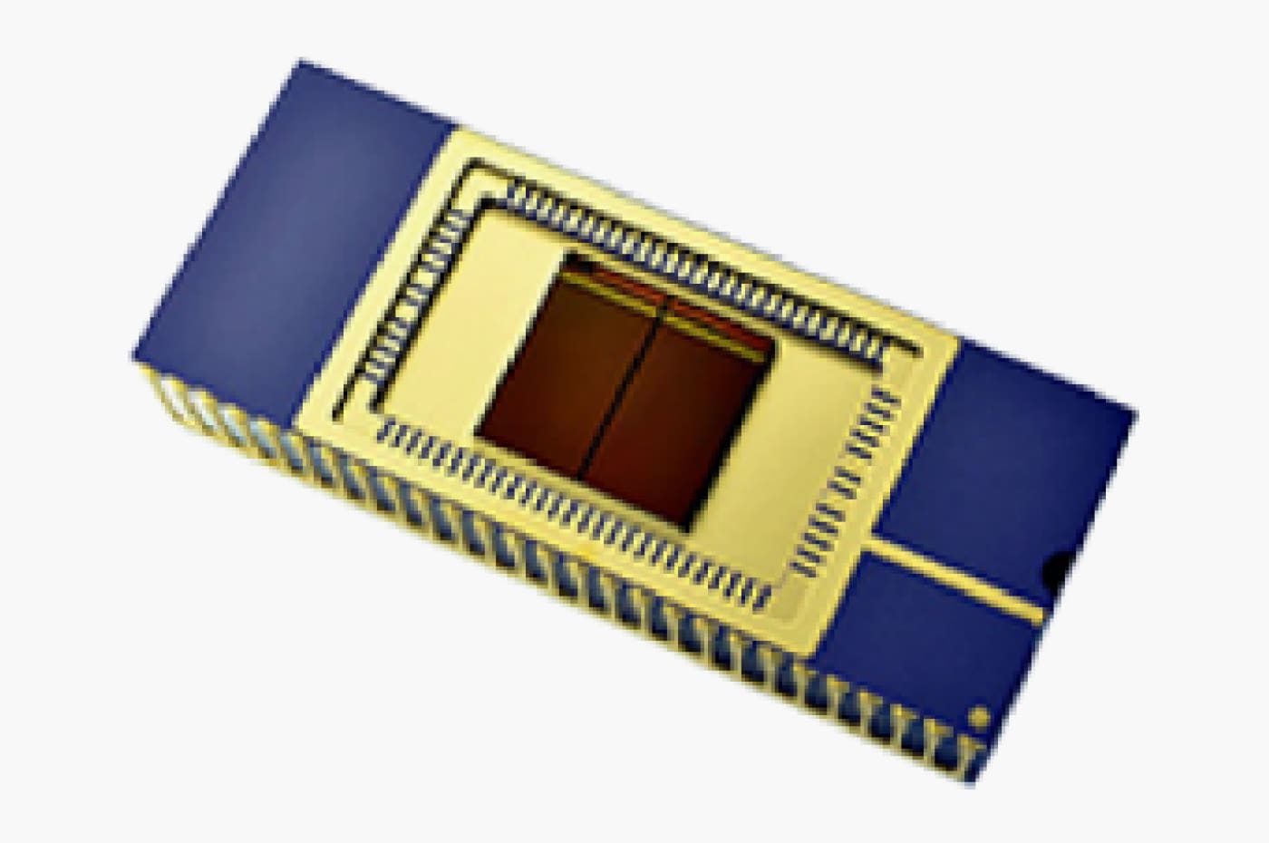 サムスンが開発した世界初の量産型第1世代123Gb V-NANDのクローズアップ。