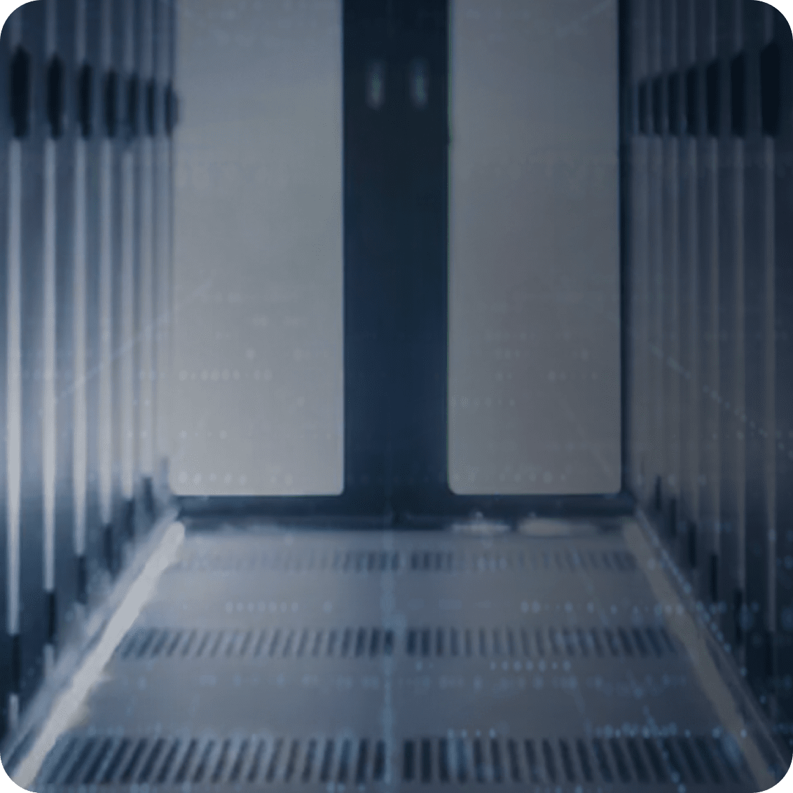 An illustrative image of a server room.