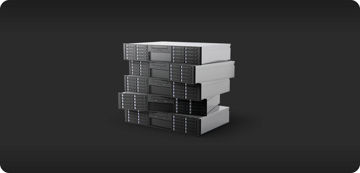 An image of servers.