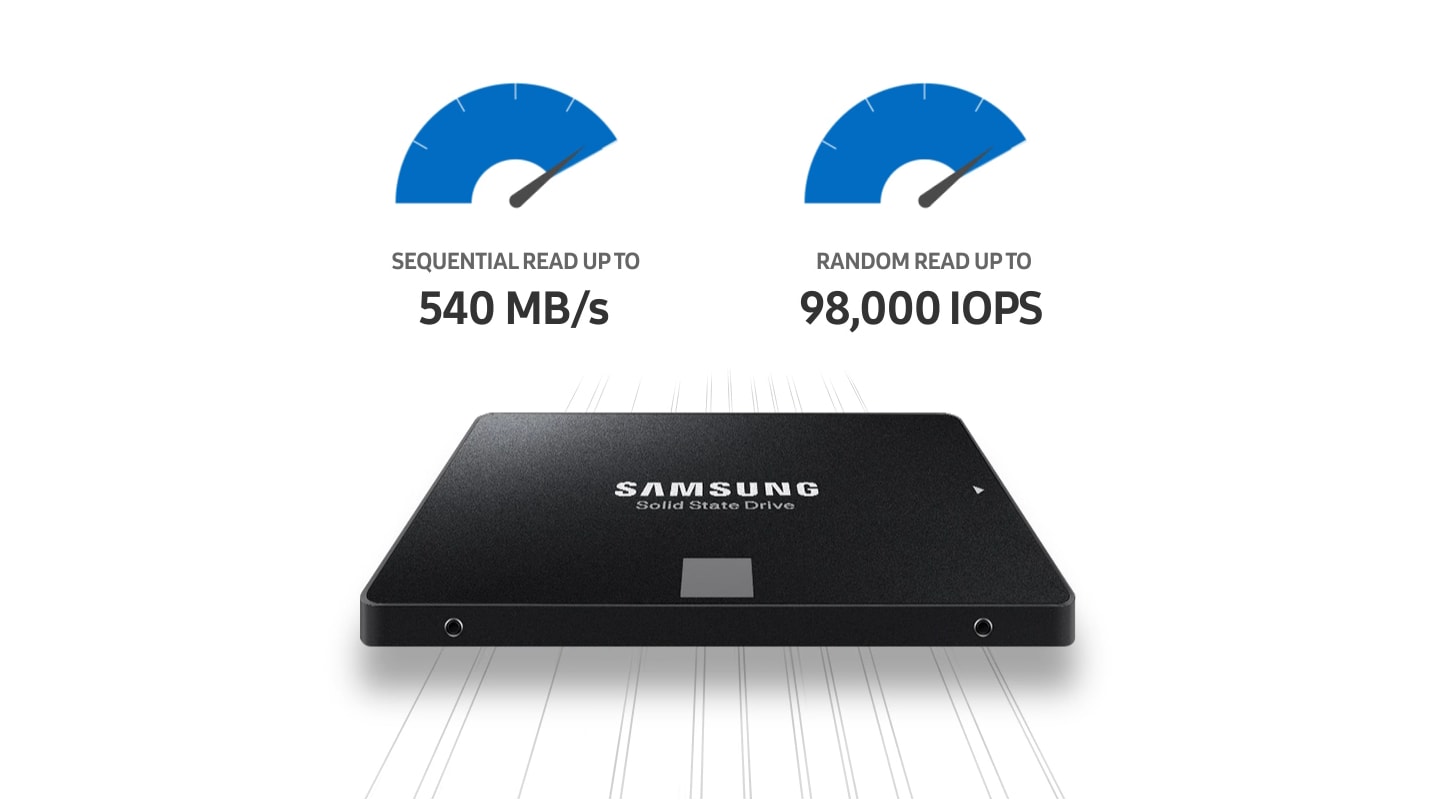 Sequential read up to 540 MB/s,Random read up to 98,000 IOPS