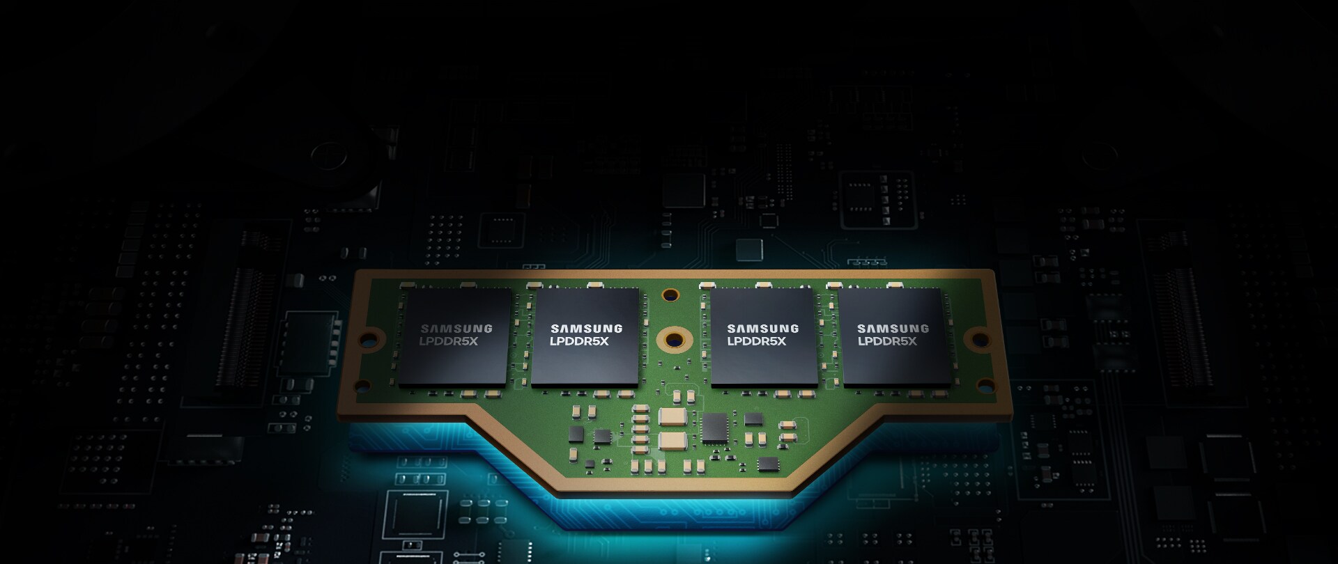 a promotional graphic for Samsung LPCAMM2